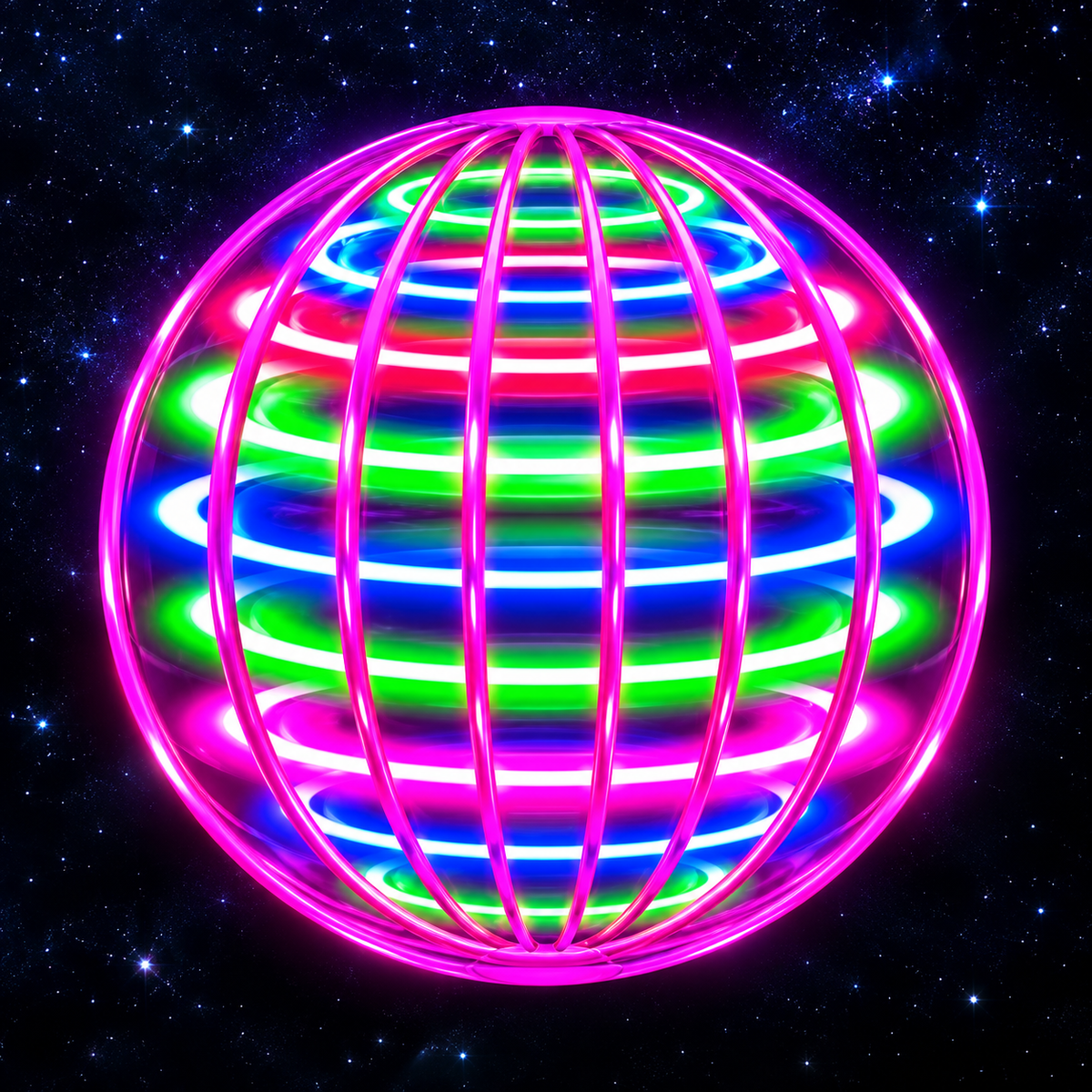 Magisches fliegendes UFO