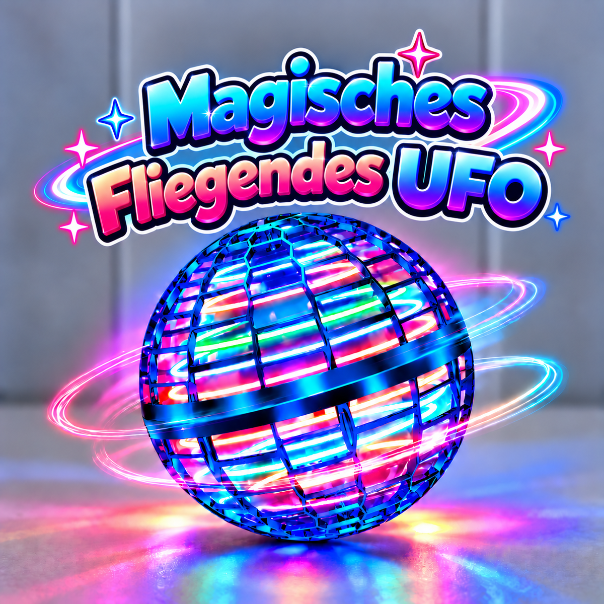 Magisches fliegendes UFO