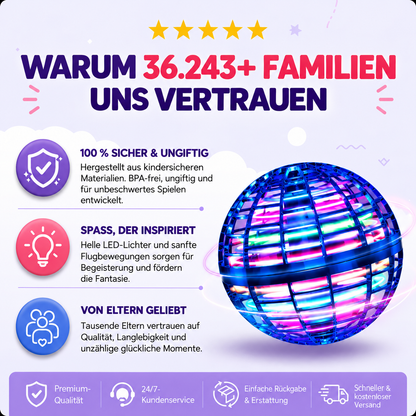 Magisches fliegendes UFO
