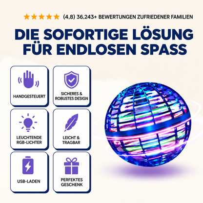Magisches fliegendes UFO