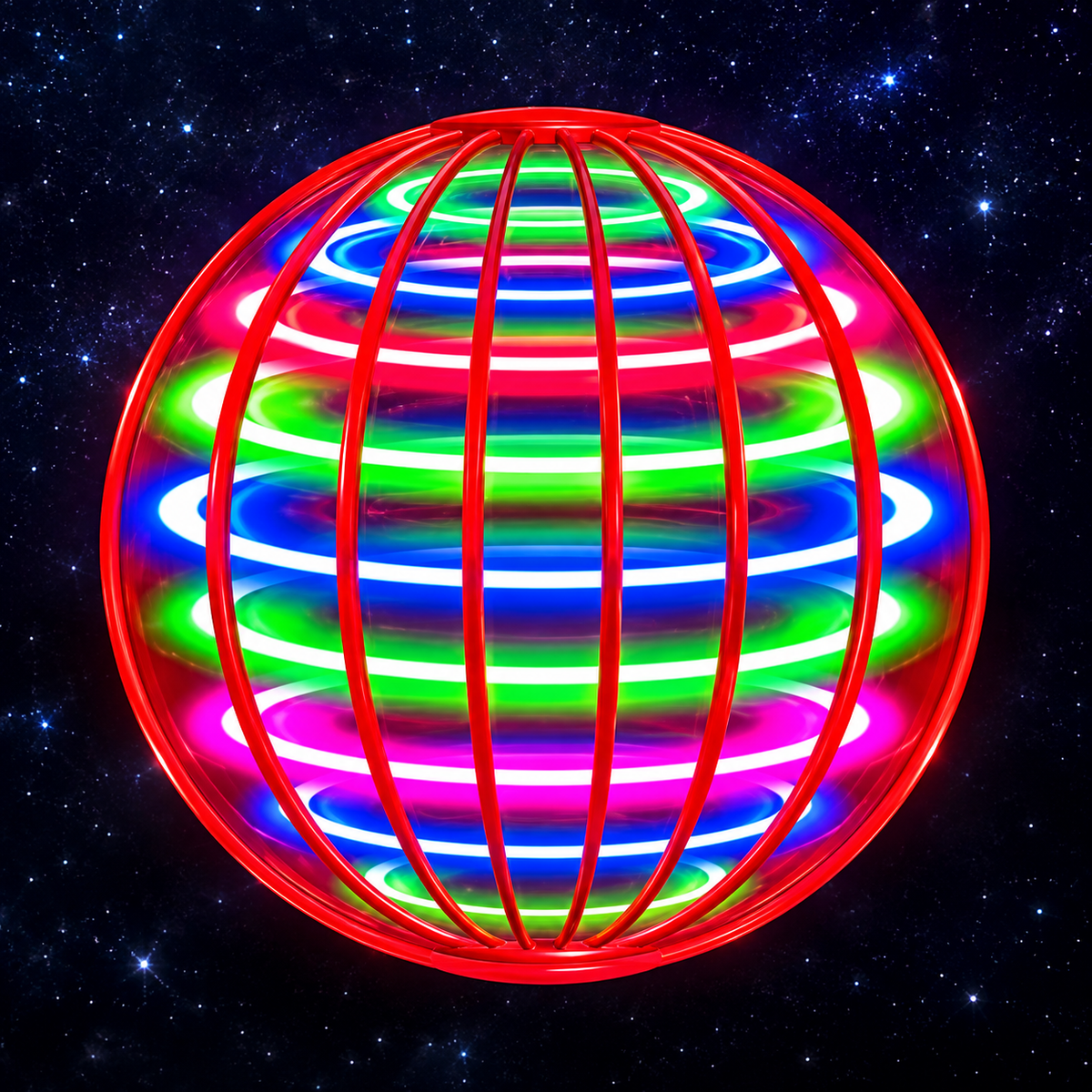 Magisches fliegendes UFO